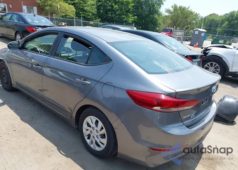 2018 Hyundai Elantra Se from USA, damaged, VIN 5NPD74LF6JH254272